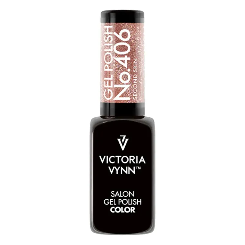 salon gel polish No.406 Second Skin